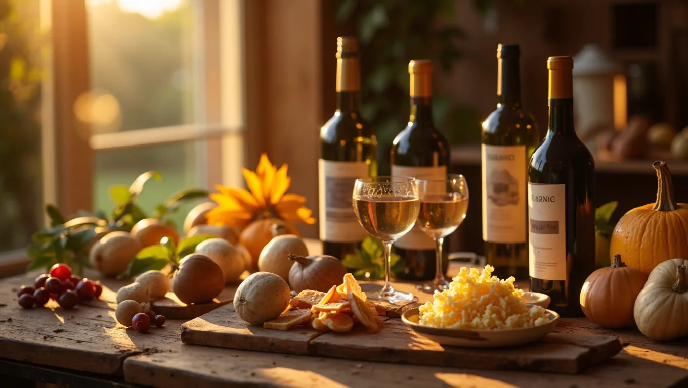 Vins d’automne : accords gibier, champignons et fromages affinés
